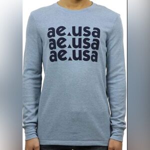American Eagle Outfitters Light Blue Crewneck Sweater. Sz.XLT